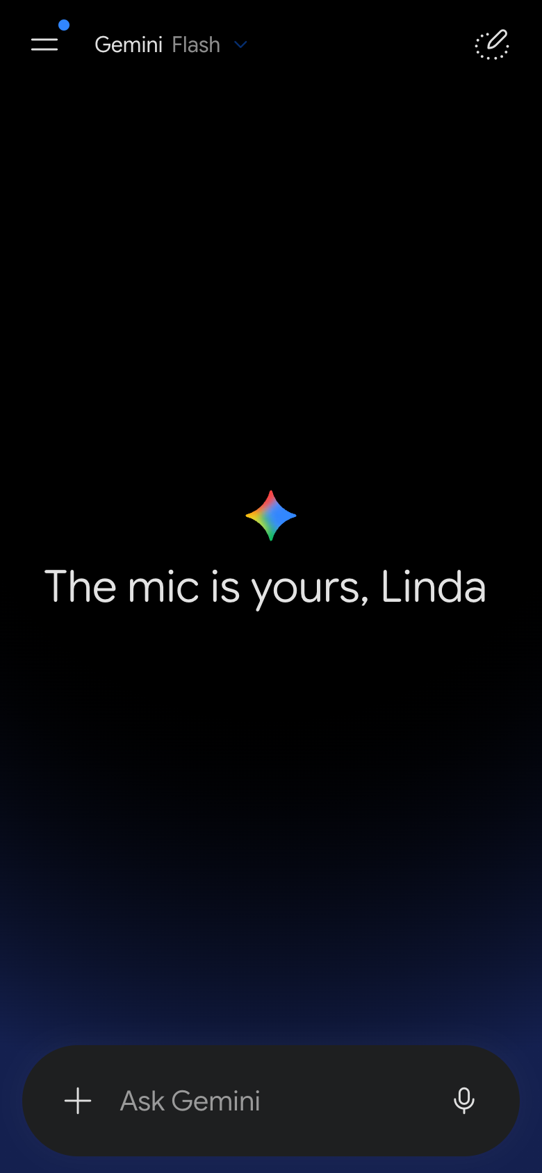 Gemini mobile interface screenshot (2026-08-24)