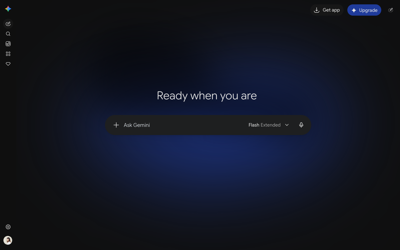 Gemini desktop interface, week of September 28, 2026