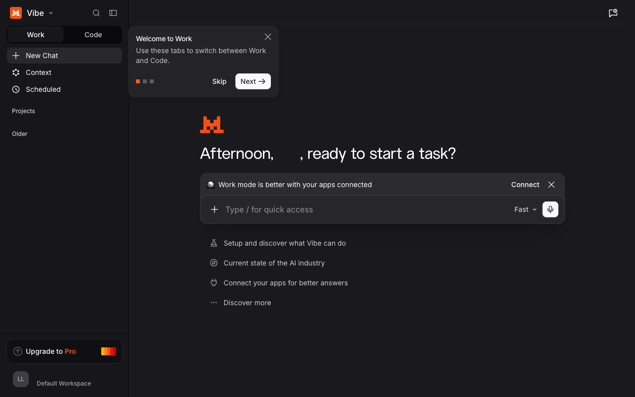 Le Chat desktop interface, week of September 28, 2026