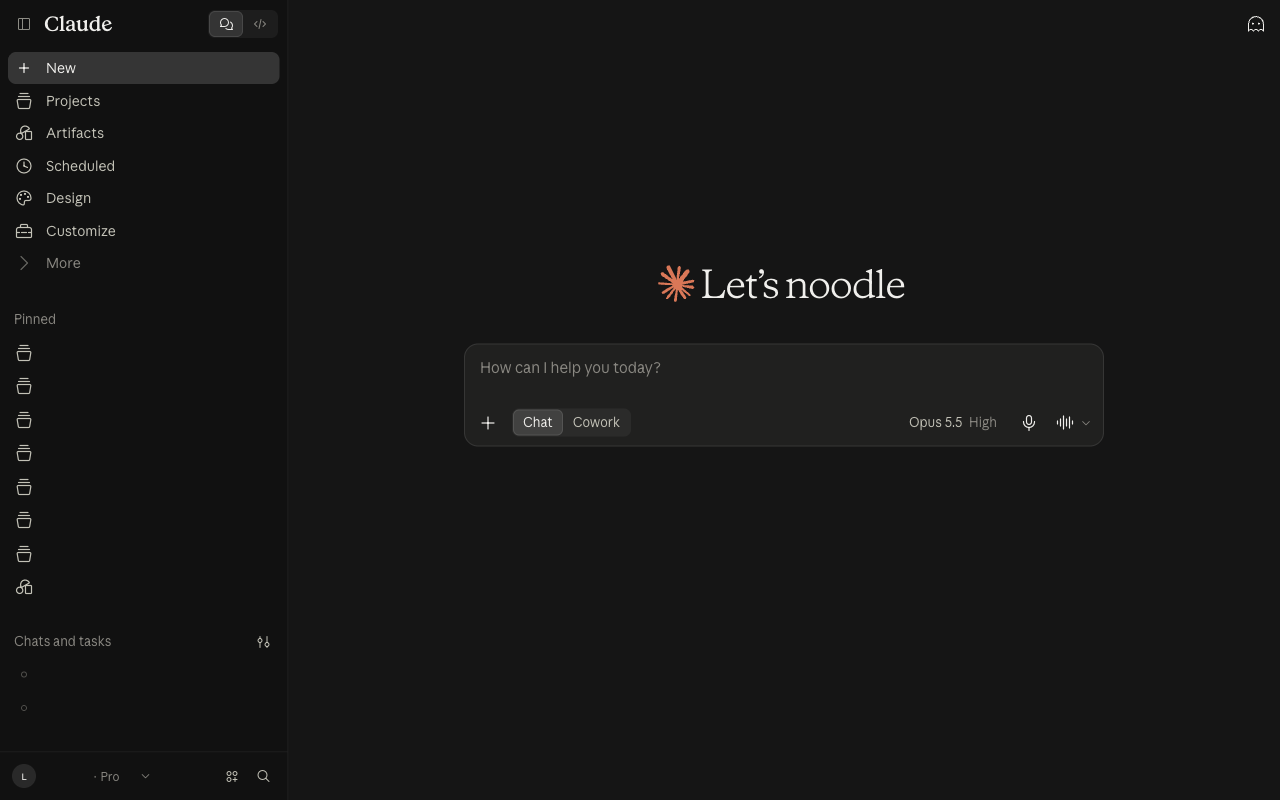 Claude desktop interface, week of October 5, 2026