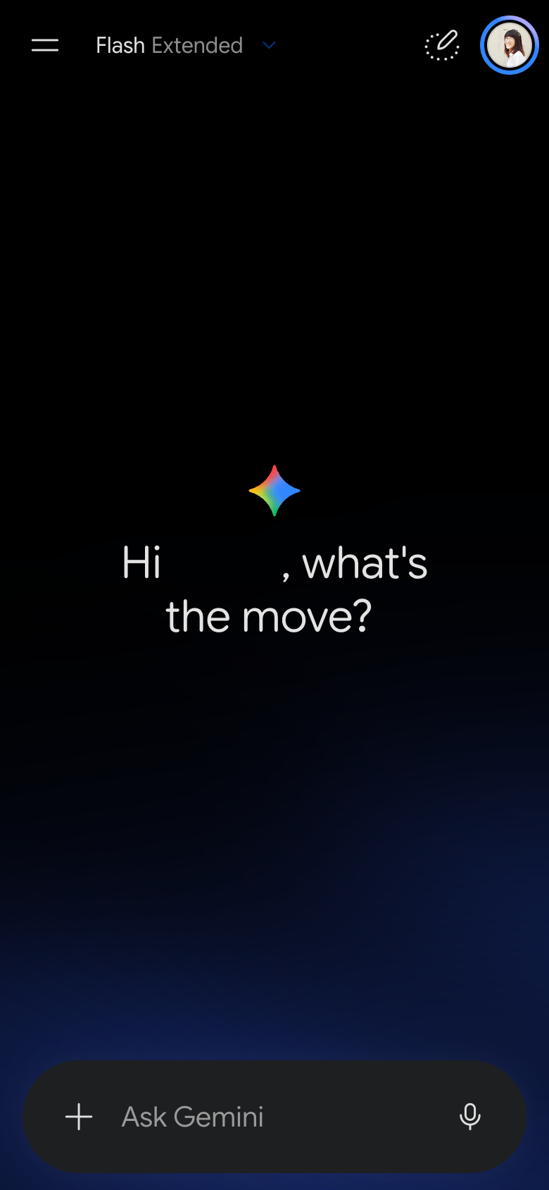 Gemini mobile interface, week of October 5, 2026