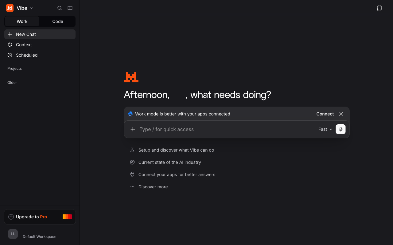 Le Chat desktop interface, week of October 5, 2026